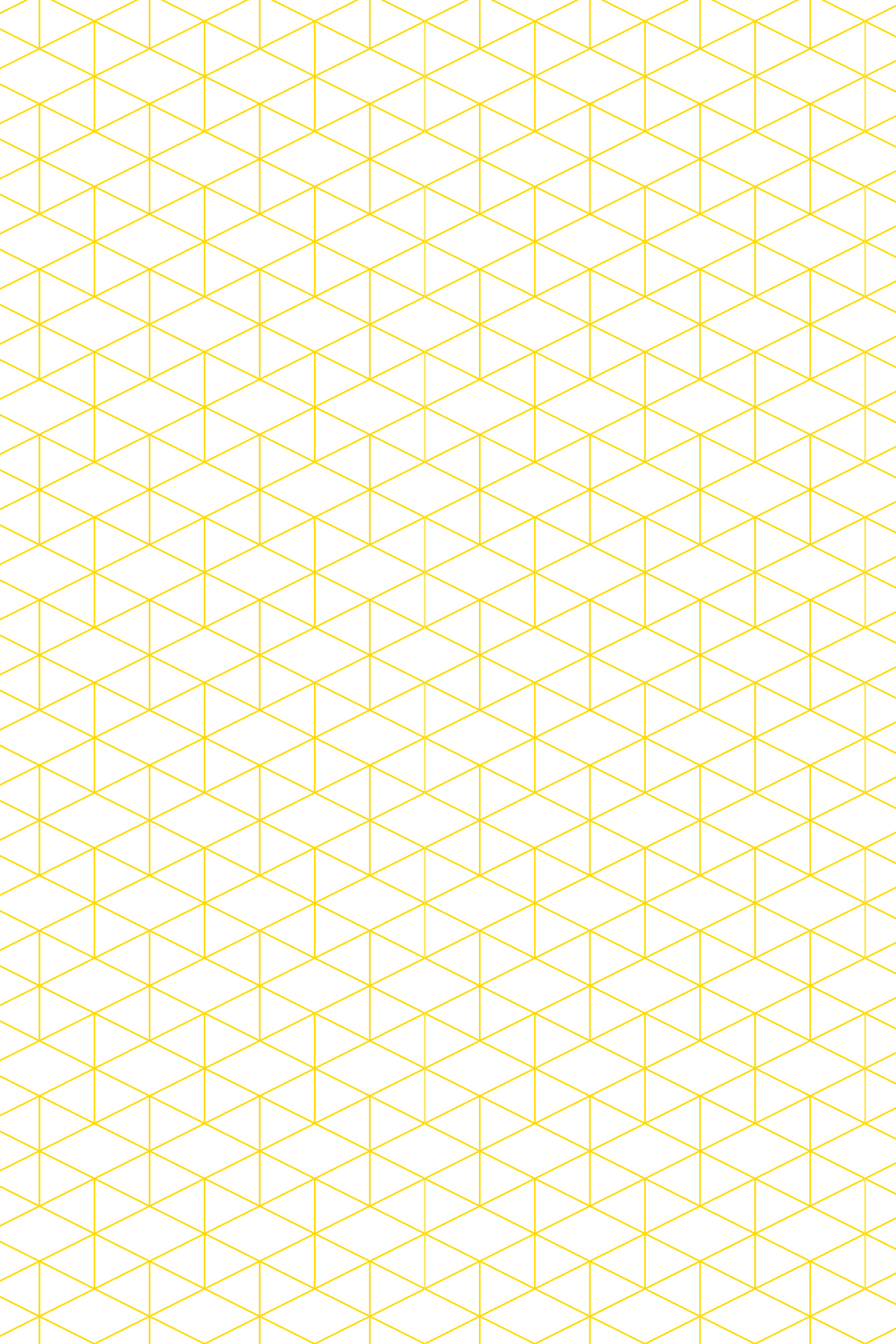 Aperçu #2 du décor Triangles losanges jaunes